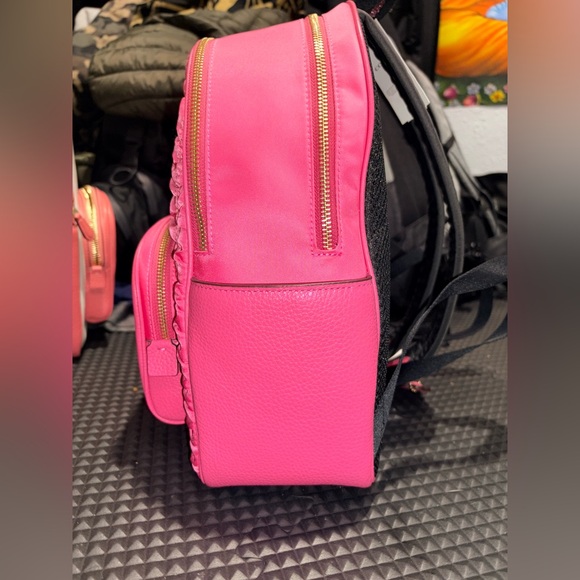 Coach Vibrant Pink Quilted Backpack - Picture 3 of 8